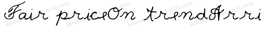 Fair priceOn trendArriving daily字体转换